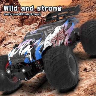 JJRC Q105 Q175 1:18 20 Km/h 2.4GHz Double Motors Drive With LED Light Off Road Remote Control Cars Drift Monster Truck Toys