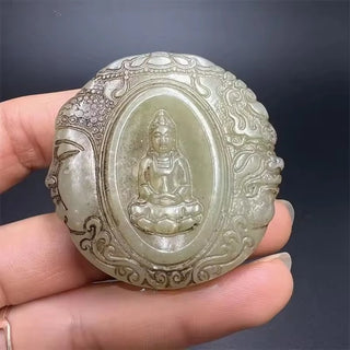 Hand-carved Guanyin Feng Shui Ornaments