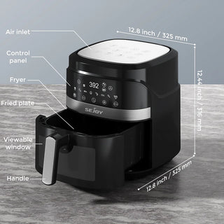 Premium Ceramic Coating 8-in-1 Air Fryer