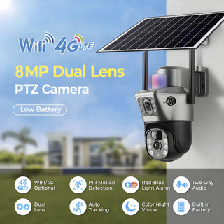 HD Solar Video Surveillance Camera