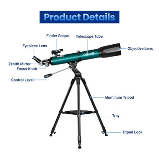 High Transmission Professional Travel Telescope