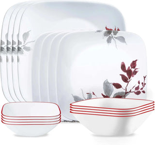Luxury 16pc Break Resistant Dinnerware Set