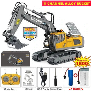 RC Excavator Dump Truck Toy - Epictzar Intl.