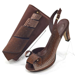 Elegant Design Ladies Shoes And Bag Set