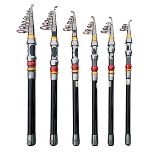 Carbon Fiber Telescopic Fishing Pole & Reel Combo - Epictzar Intl.