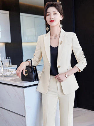 Women Formal Work Wear Pants Suit - Epictzar Intl.