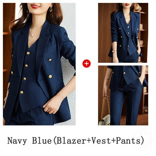 Formal Office Professional 3Pcs Pantsuits - Epictzar Intl.
