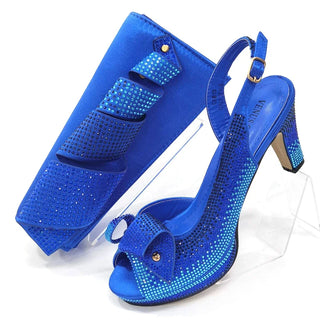 Elegant Design Ladies Shoes And Bag Set