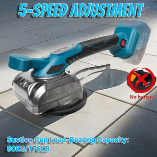 Cordless Automatic Tile Tiler Vibrating Floor Leveling Tool for Easy DIY Tile Installation with Makita 18V Battery Compatible