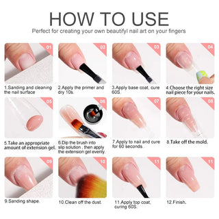 Acrylic Semi - Permanent Manicure Kit - Epictzar Intl.