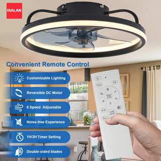 App-Controlled Ceiling Fan LED Light
