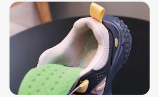 Autumn Sneakers For Kids PU Leather Waterproof Children's Sport Shoes Soft-soled Breathable Outdoor Teenager Running Shoes