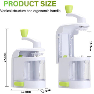 Rotating Blades Vegetable Spiralizer Slicer - Epictzar Intl.