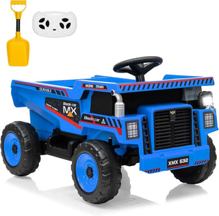 Kids RC 12V Construction Vehicle Toy Truck
