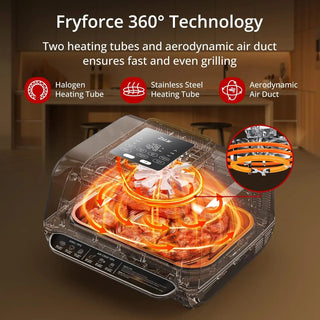 Smokeless Indoor Electric Air Grill Fryer