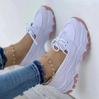 Breathable Sport Design Vulcanized Sneakers