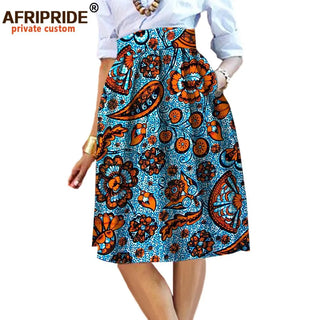 African Style Garment Midi Skirt