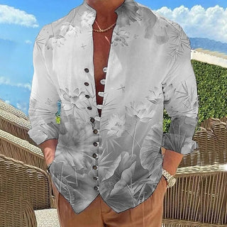 Men's Flower Pattern 3D Printed Shirt - Epictzar Intl.