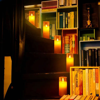 Rechargeable LED Flameless Candle Set