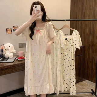 Korean Style Lace Ruffle Sleepwear