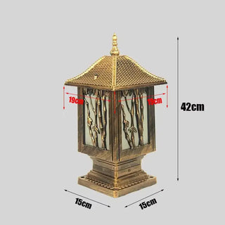 Outdoor Villa Courtyard Pillar lamp