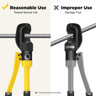 SC-16 8T Hydraulic Rebar Cutter with Portable Box Hex Key Hydraulic Crimping Plier Rebar Fence Chains Sheets Metal Cutting Tool