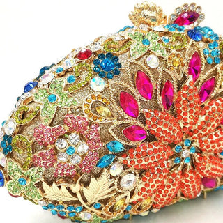 Glamorous Rhinestone Sparkling Evening Clutch Purse - Epictzar Intl.