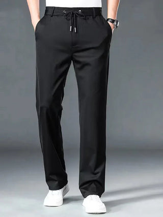 Men's Classic Elastic Waist Pants