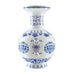blue and white