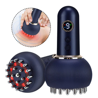 Rechargeable Guasha Massager Body Shaping Heating Meridian Scraping Brush Lymphatic Detoxification Regimen Dredging Fat Burner