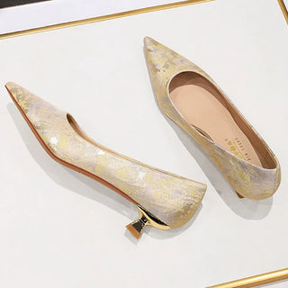 Ladies Pointed Toe Pumps Shoes