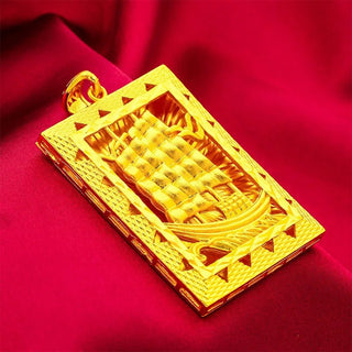 Men's 24K Gold Smooth - Sailing Pendant - Epictzar Intl.