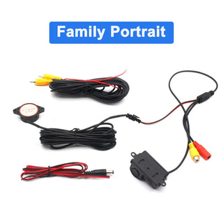 Car Rearview Radar Sensor Detection Camera