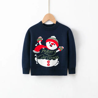 Girls Knitwear Warm Cartoon Sweater