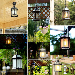 Outdoor Garden Creative Corridor Hanging Lamps