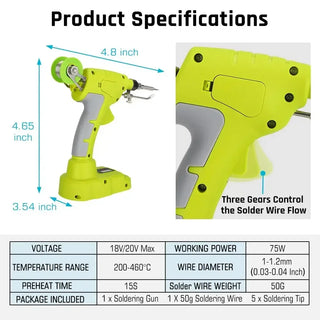 Digital Cordless Soldering Iron Kit