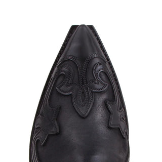 2023 New Men's Ankle Boots High Quality Work Cowboy Boots Zipper Up Motorcycle Boots Men Fashion Western Boots Plus Size 35-48