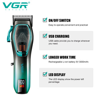 Adjustable Barber Professional Hair Trimmer
