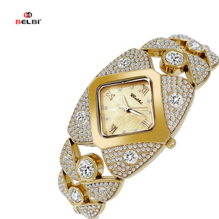 Unique Luxury Ladies Quartz Wristwatch