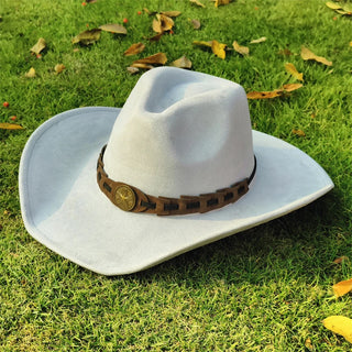 Wide Brim Fedora Felt Hat