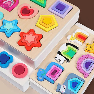 Toddlers 3D Wooden Puzzles Educational Toy - Epictzar Intl.