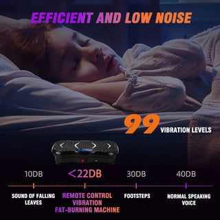 Vibration Plate Exercise Machine Fat-Burning Full Body Workout Power Vibration n Resistance Bands Fitness Equipmen Weight Loss