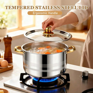 Modern Luxury Cookware Stock Pot