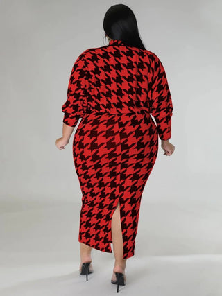 Classical Two Piece Outfit Maxi Dress - Epictzar Intl.