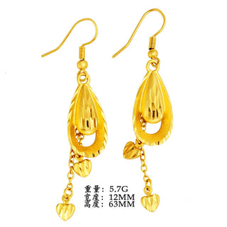 Elegant Ancient-carved Vintage Earrings