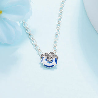 Fashion Sterling Silver Collier Necklace