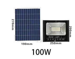 Remote Control Solar Flood Lights