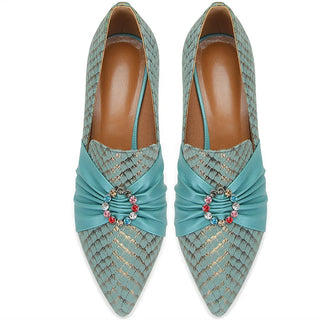 Comfortable Deep Mouth Thick Heel Shoes