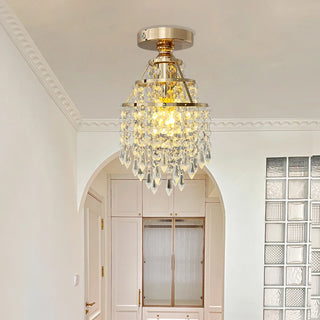 Artificial Crystal Ceiling Lighting Fixtures
