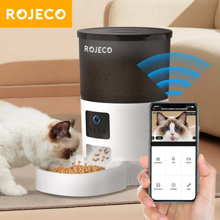 Smart Video Camera Automatic Pet Feeder
